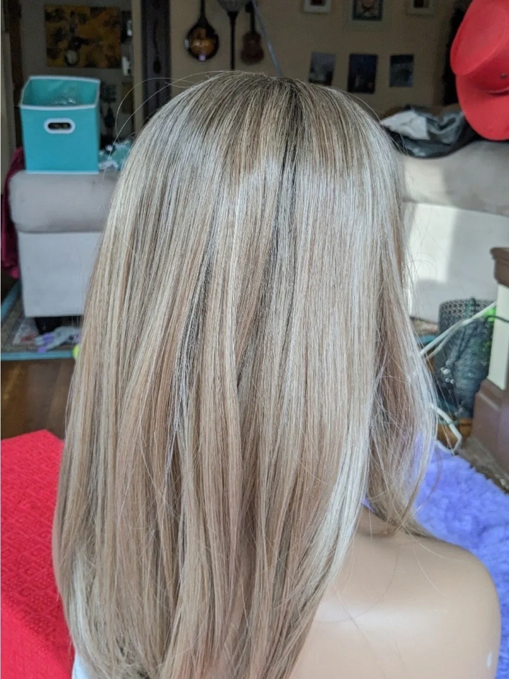 LAST ONE lace front: Dirty blonde brunette